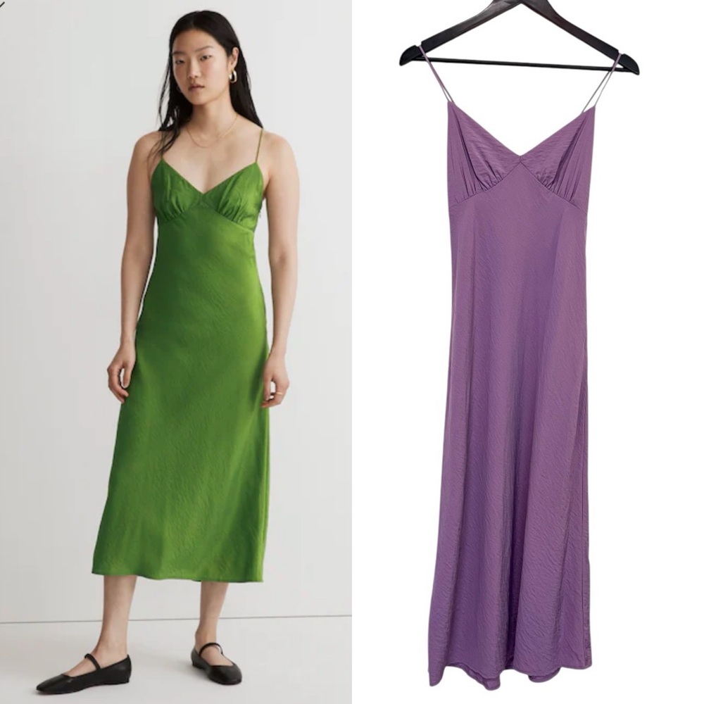 Madewell The Layton Midi Slip Dress